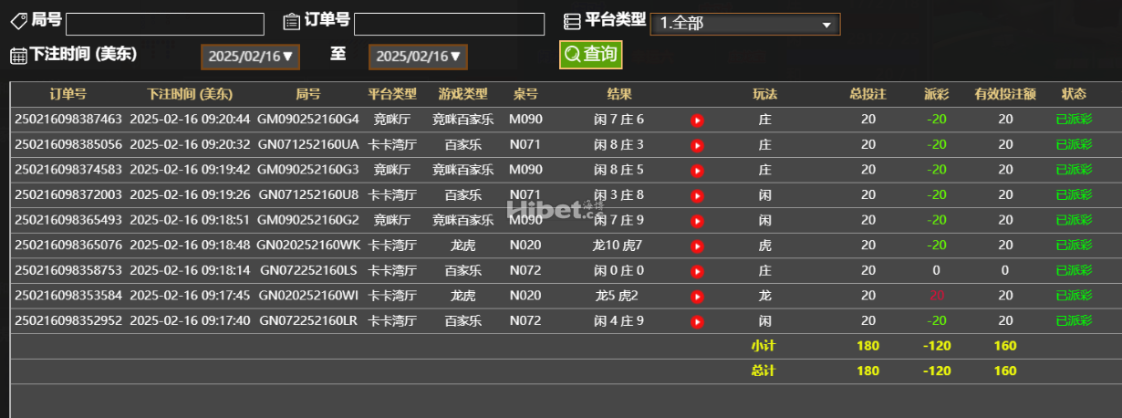 今天的真人差不多全黑了